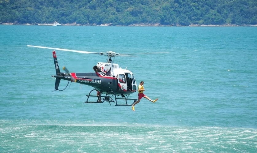 Primeiro fim de semana do ano tem mais de 50 vítimas de afogamento salvas no Litoral Norte